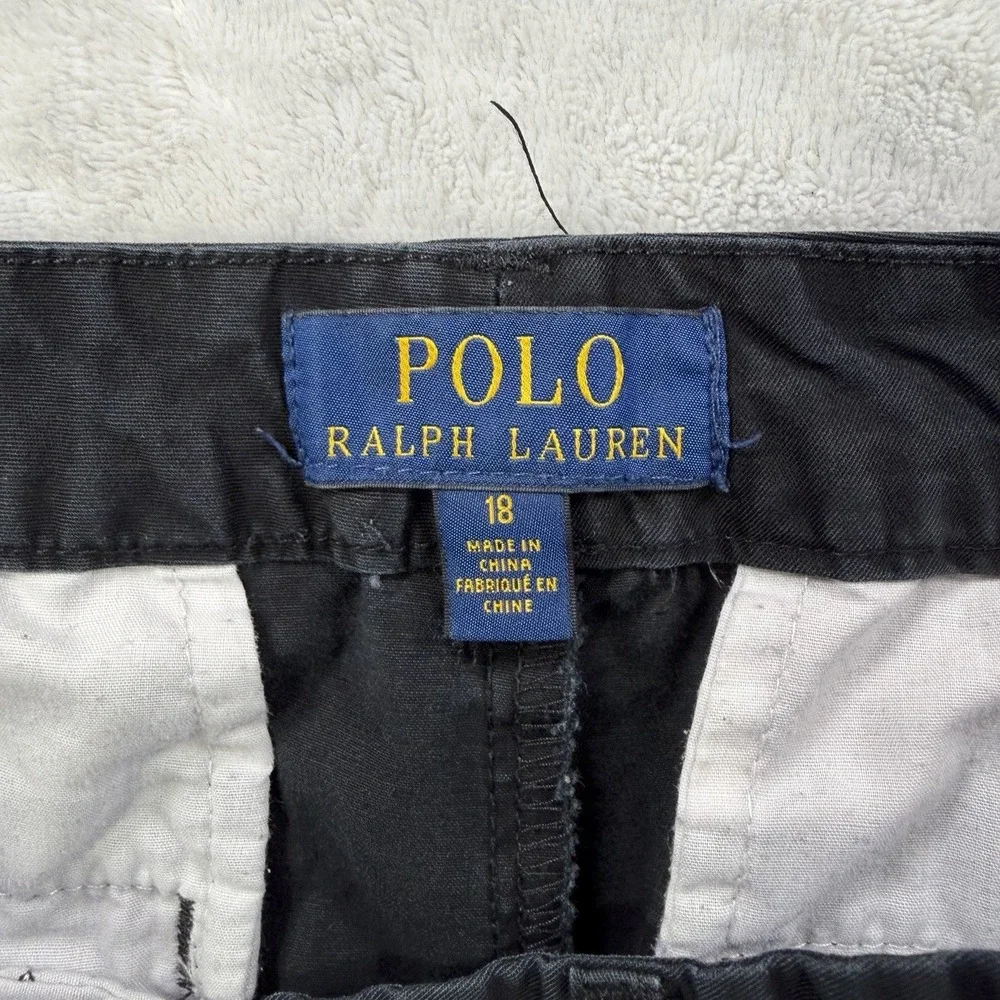 Polo Ralph Lauren Navy Blue Chino Pants Boys Size 18